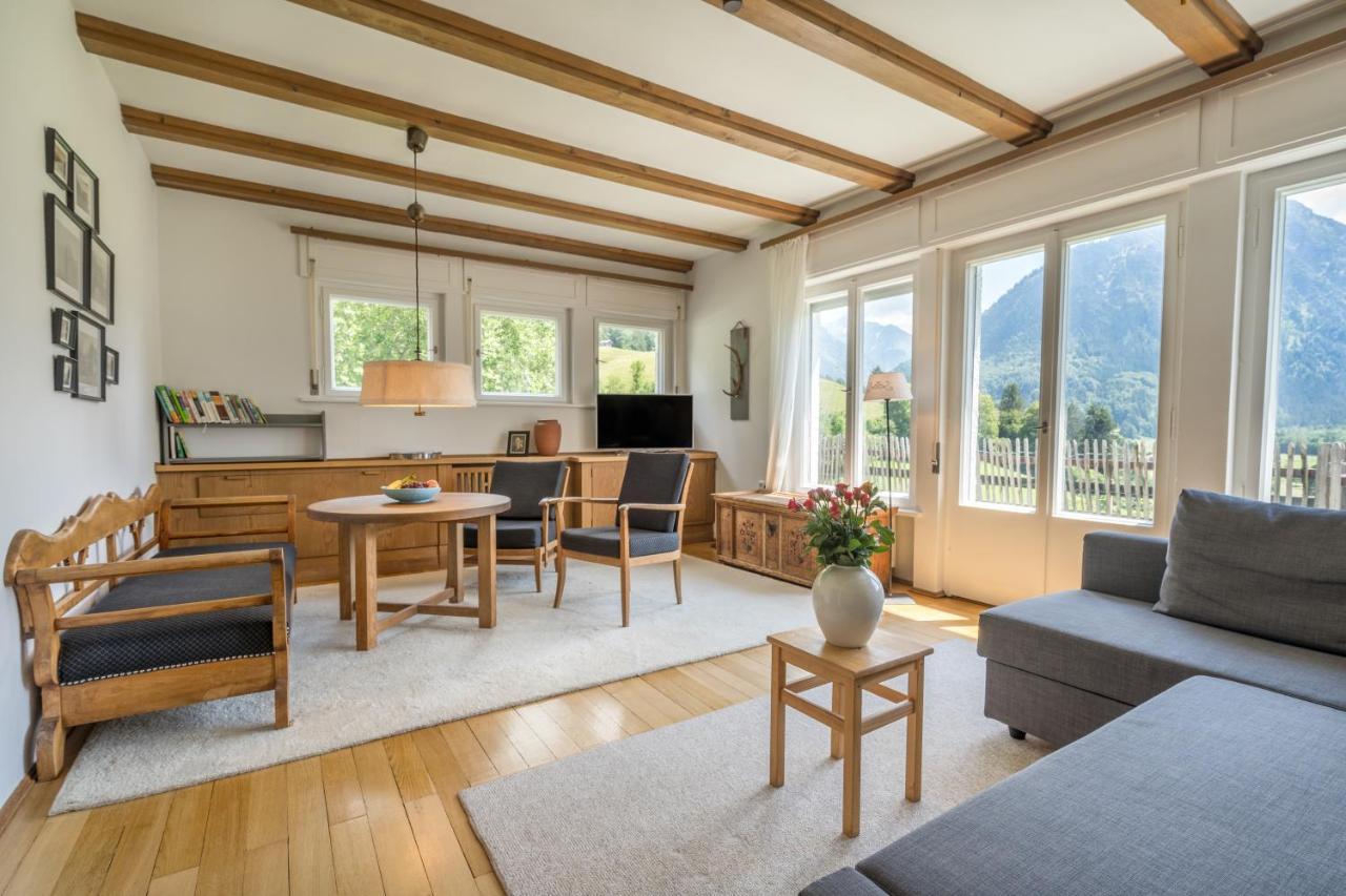 Haus Geibel Appartement Oberstdorf Buitenkant foto