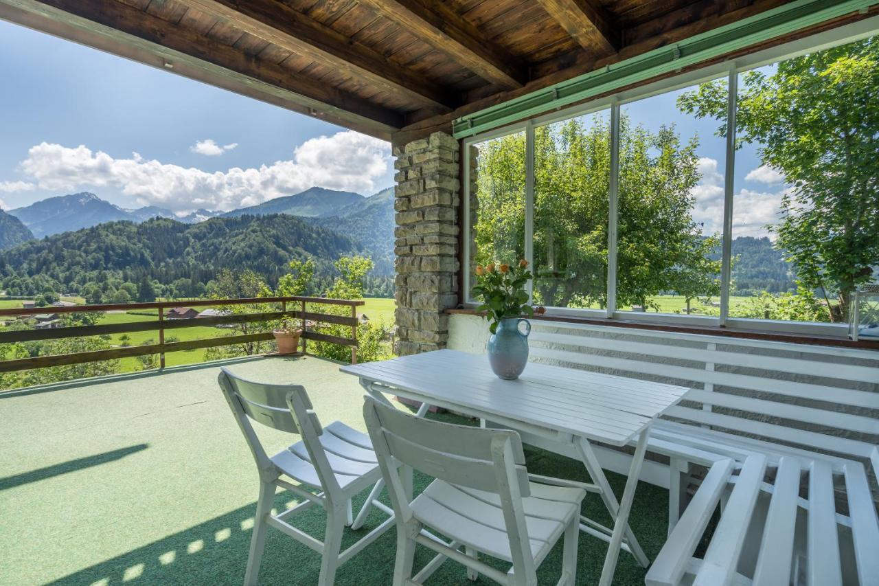 Haus Geibel Appartement Oberstdorf Buitenkant foto